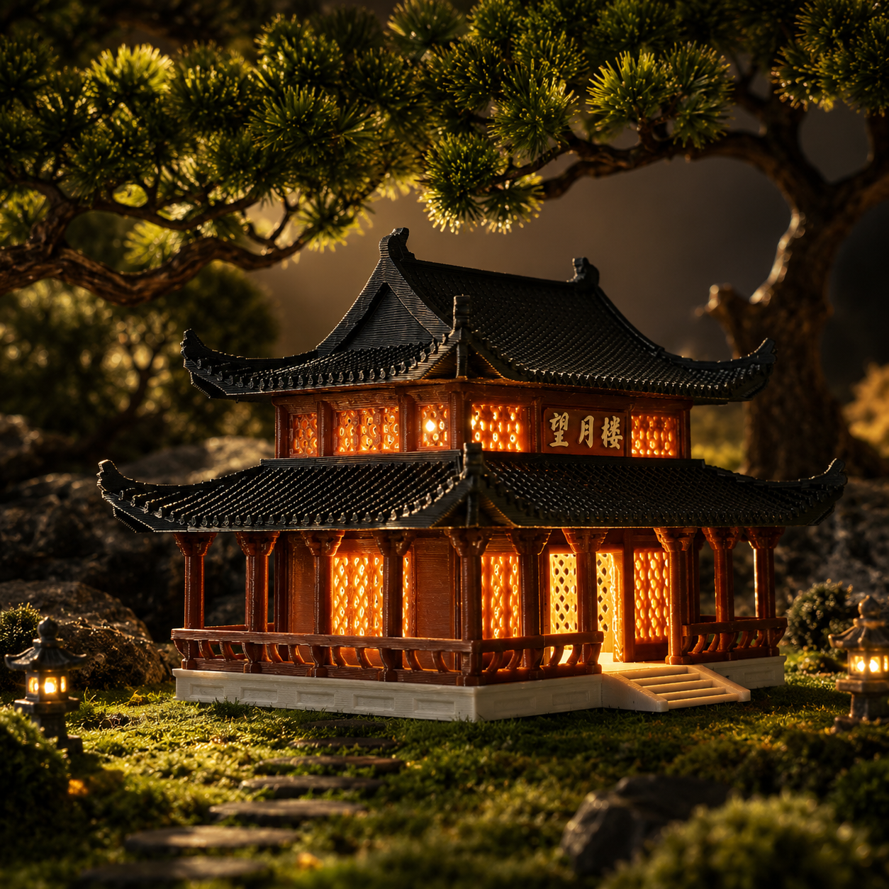 Moon Pavilion Miniature