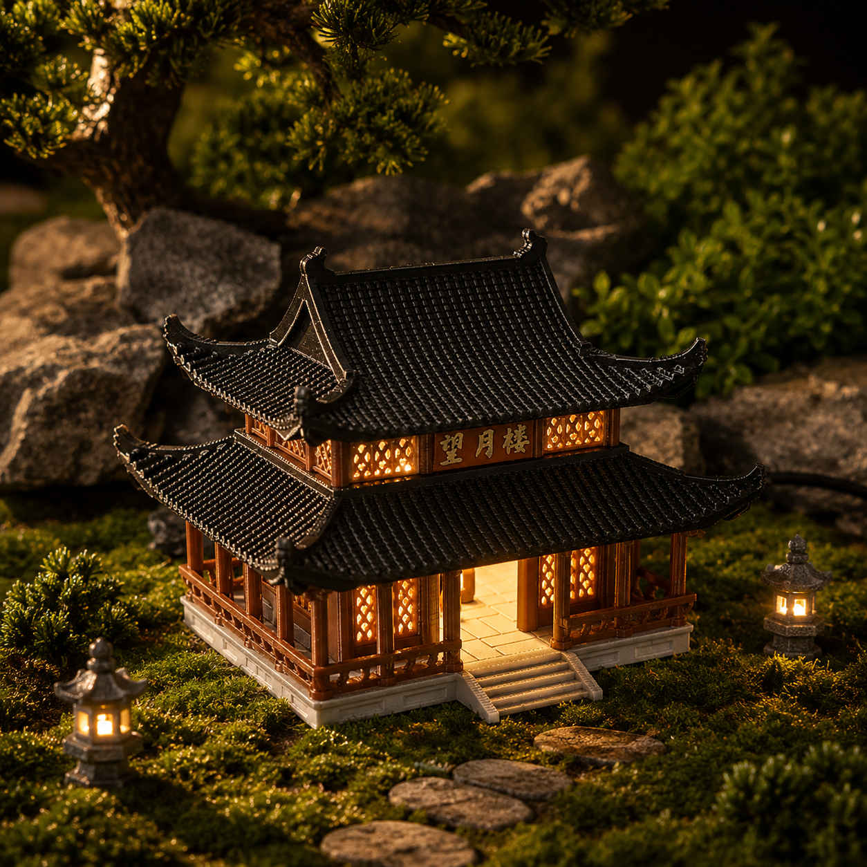 Moon Pavilion Miniature