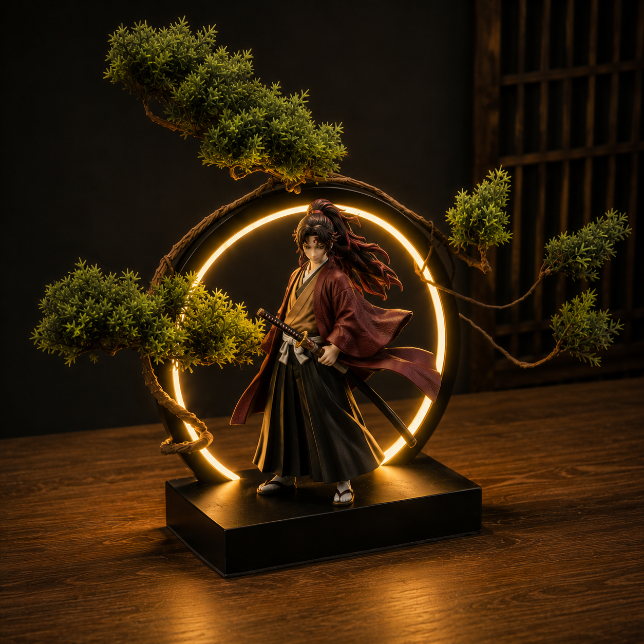 Luminated Bonsai Display