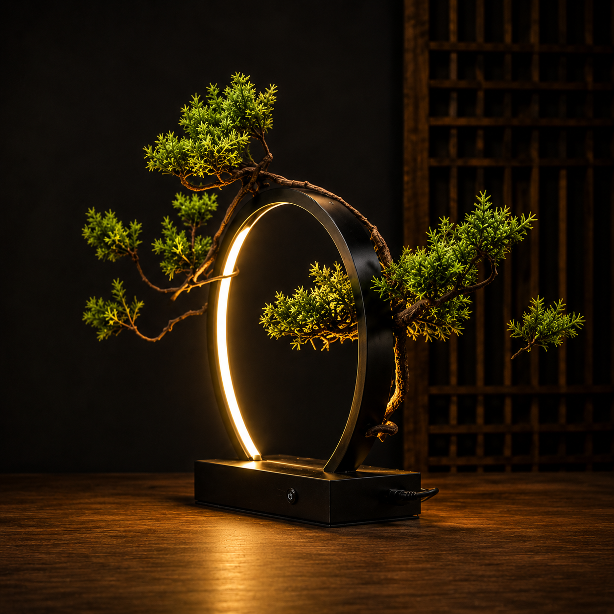 Luminated Bonsai Display